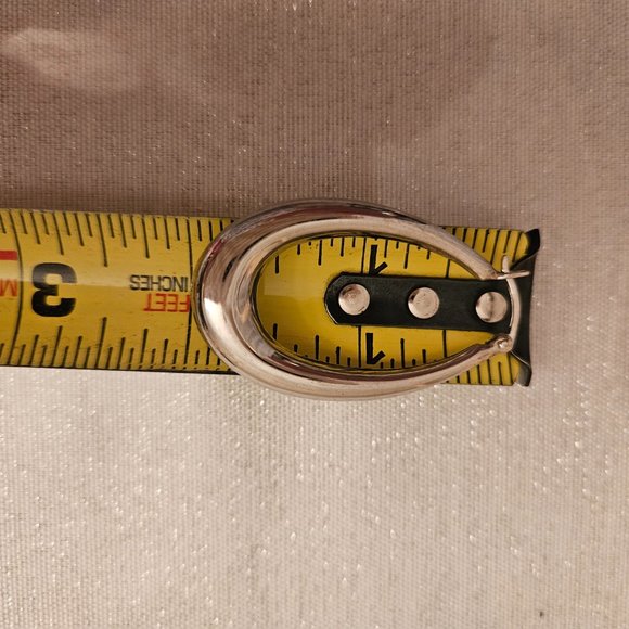 Sterling Silver Hoops Earrings - Picture 5 of 6